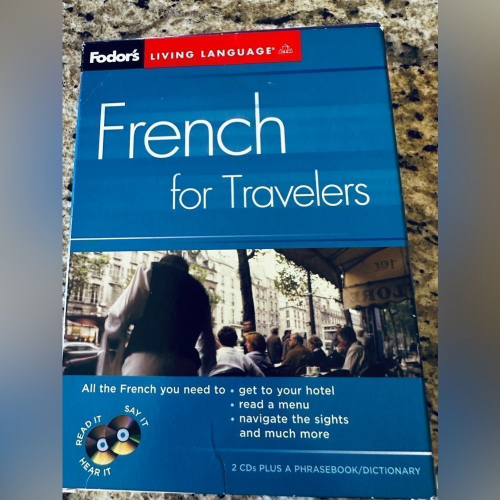 French for travelers!  2 cd and book translation for your next trip to Paris! - Picture 4 of 4